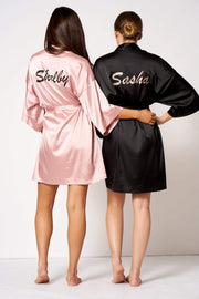 Personalised Silk Robe [product_collection] - Club L London ClubL