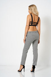 Grey Plaid Tailored Co-Ord Trousers [product_collection] - Club L London ClubL